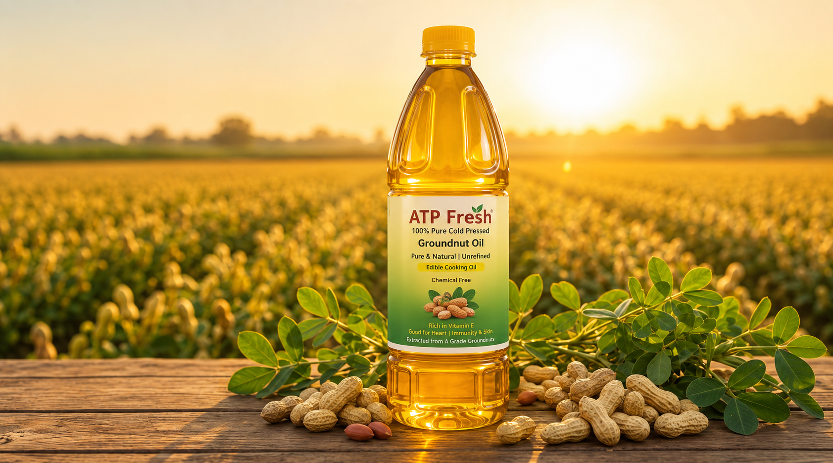 Groundnut Oil — ATP Fresh